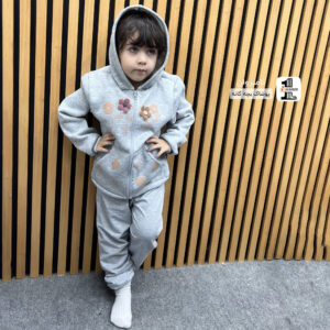 سویشرت شلوار گل برجسته